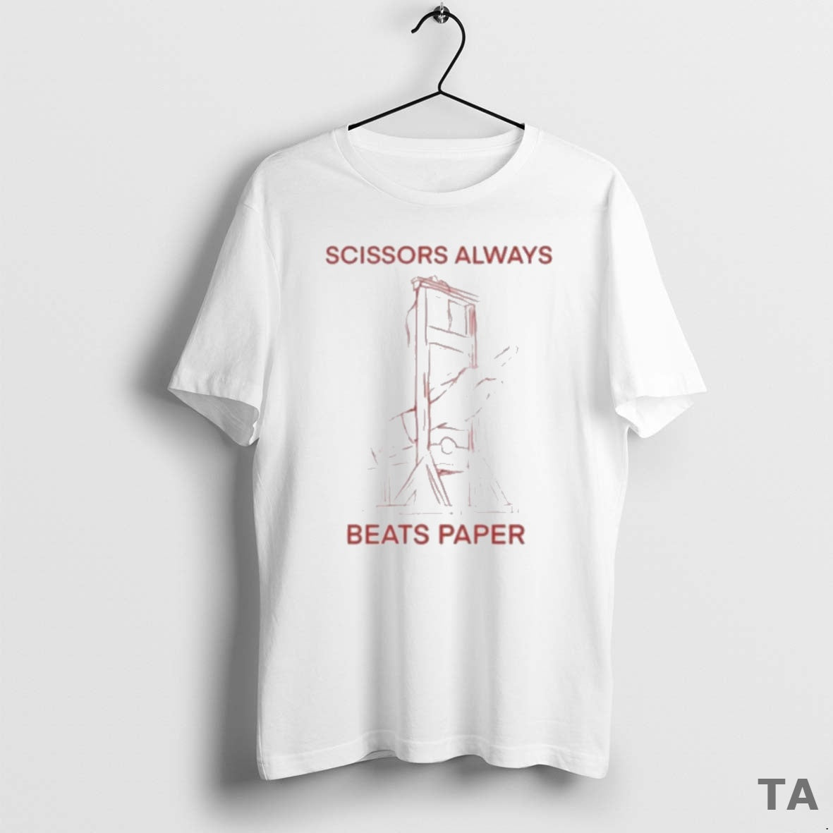 Top Scissors Always Beats Paper T Shirt Sweater
