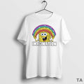 Top Sponge Squarepants Imagination Rainbow Circle T Shirt Sweater