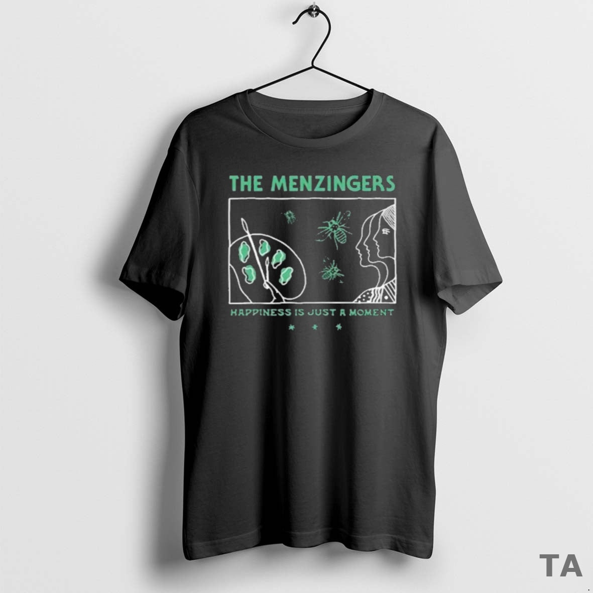 Top The Menzingers Happiness Is Just A Moment Painter T Shirt Sweater