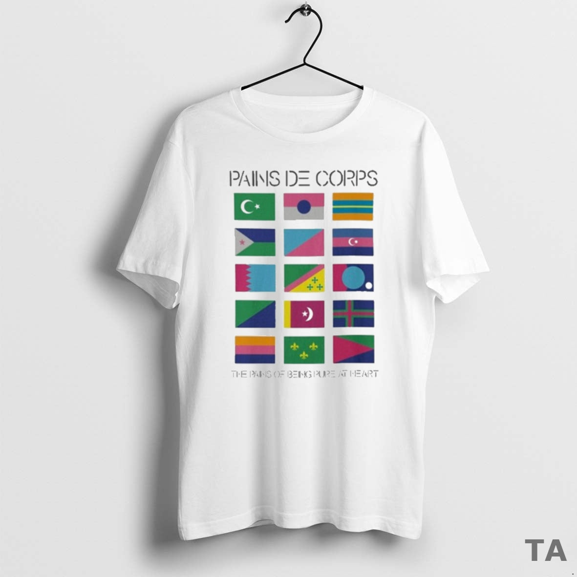 Top The Pains Of Being Pure At Heart Pains De Corps T Shirt Sweater