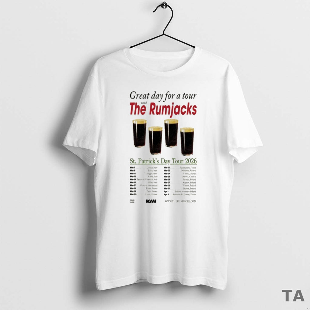 Top The Rumjacks Great Day For A St T Shirt Sweater