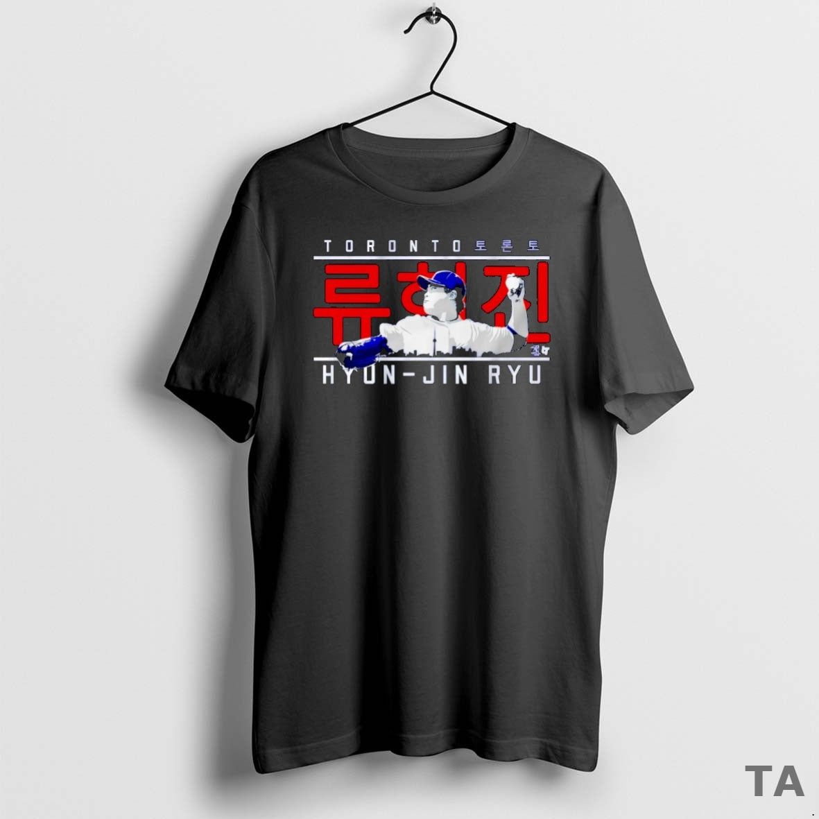 Top Toronto Ryu Ryu Hyun Jin Los Angeles Dodgers Mlb T Shirt Sweater