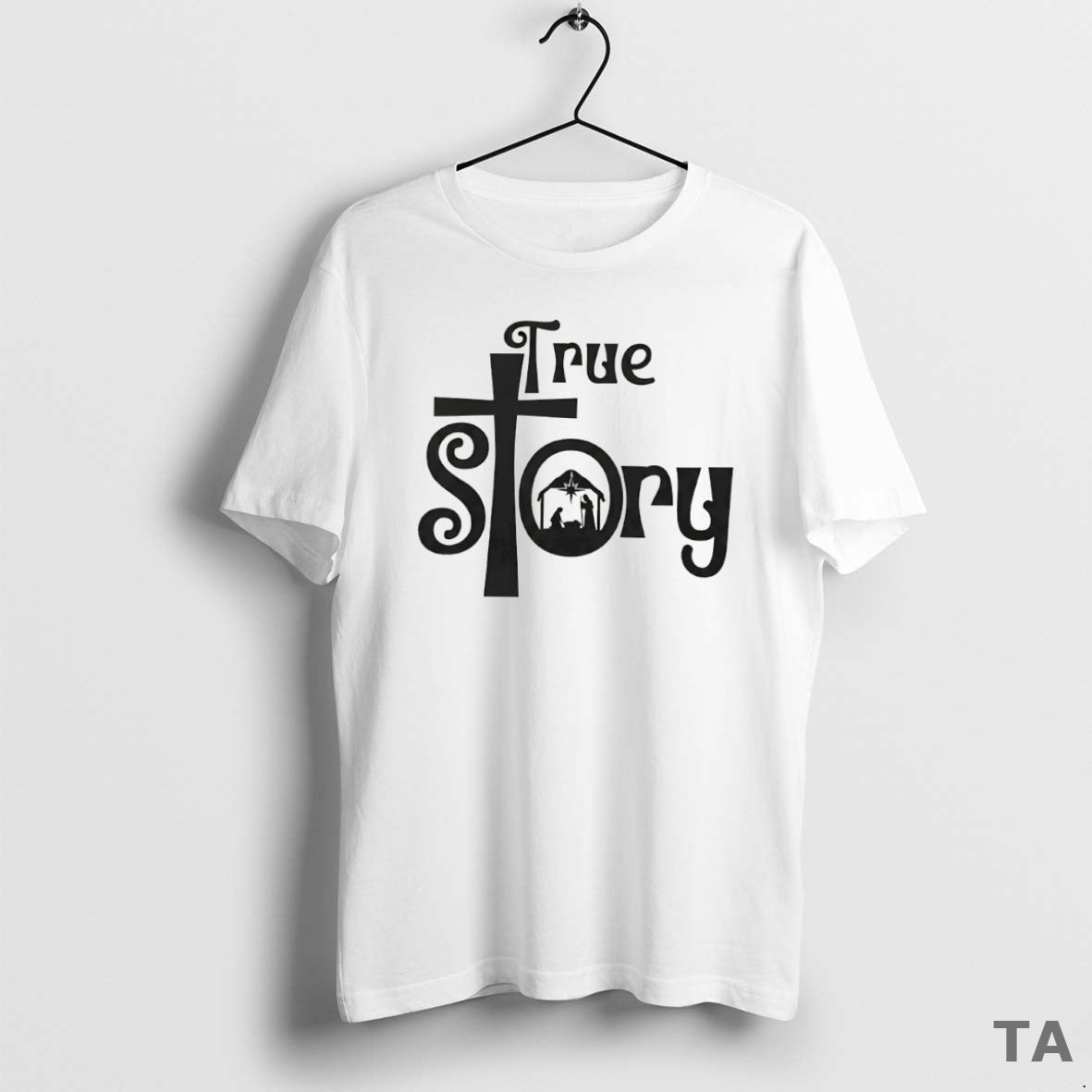 Top True Story Circle T Shirt Sweater