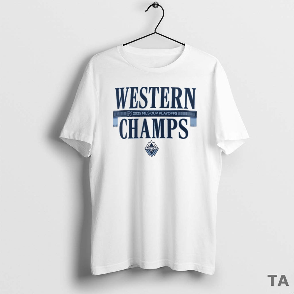 Top Vancouver Whitecaps Fc 2025 Mls Cup Playoffs Western Conference Champions Circle T Shirt Sweater