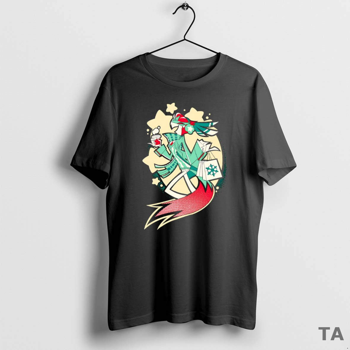 Top Vassago Cozy Winter T Shirt Sweater