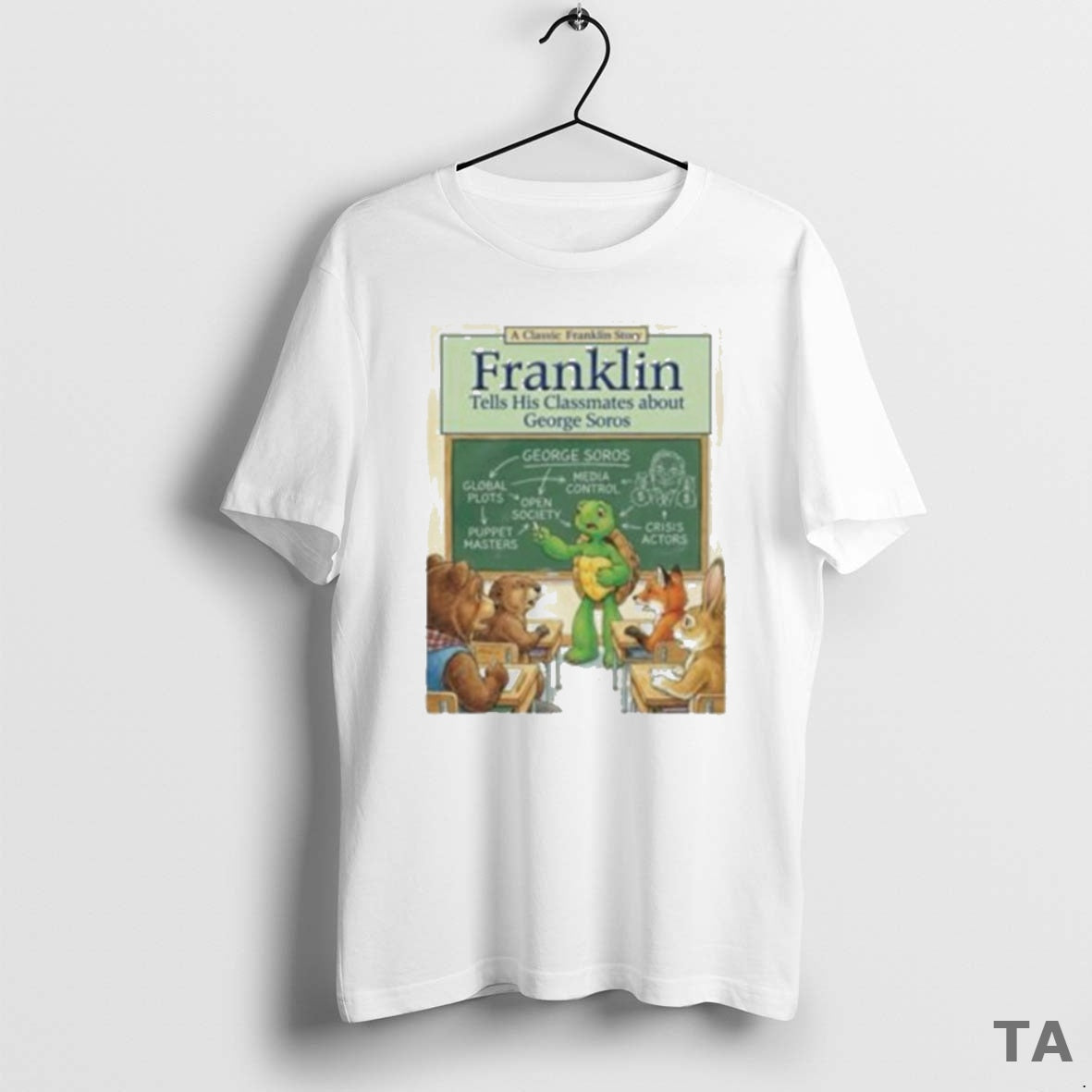 Top A Classic Franklin Story Tells His Classmates About George Soros T Shirt Sweater