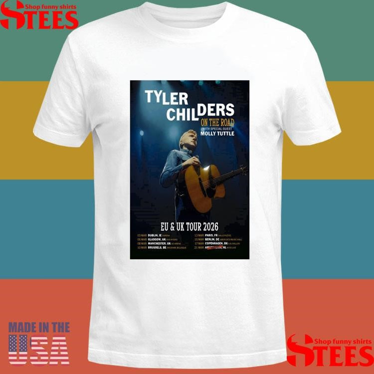 Tyler Childers Tour Eu And Uk 2026 Shirt