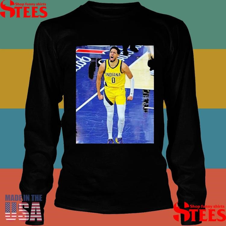 Tyrese Haliburton Indiana Pacers Game Frames T-shirt