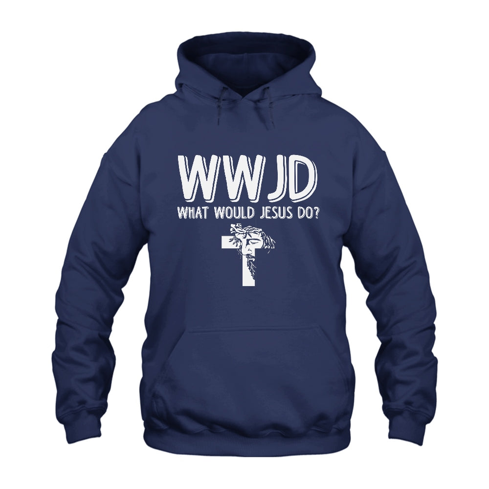 WWJD What Would Jesus Do Hoodie