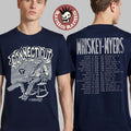 Whiskey Myers X Soundwaves Creative Bridgeport Connecticut 2026 Show Tee On June 17 2026 Navy T-Shirt