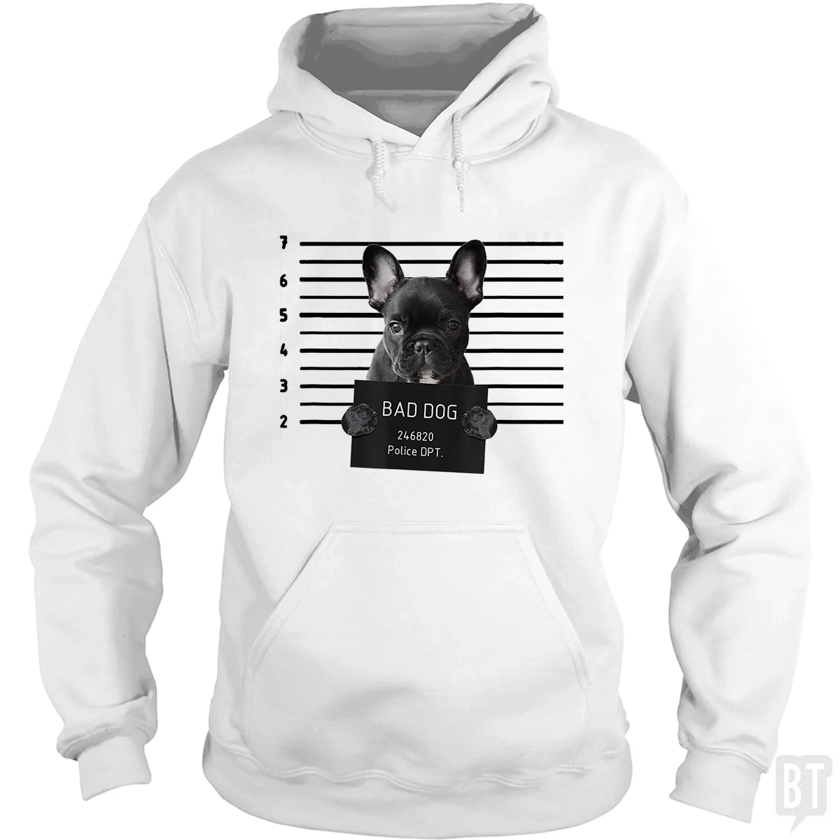 French Bulldog Prison Hoodie