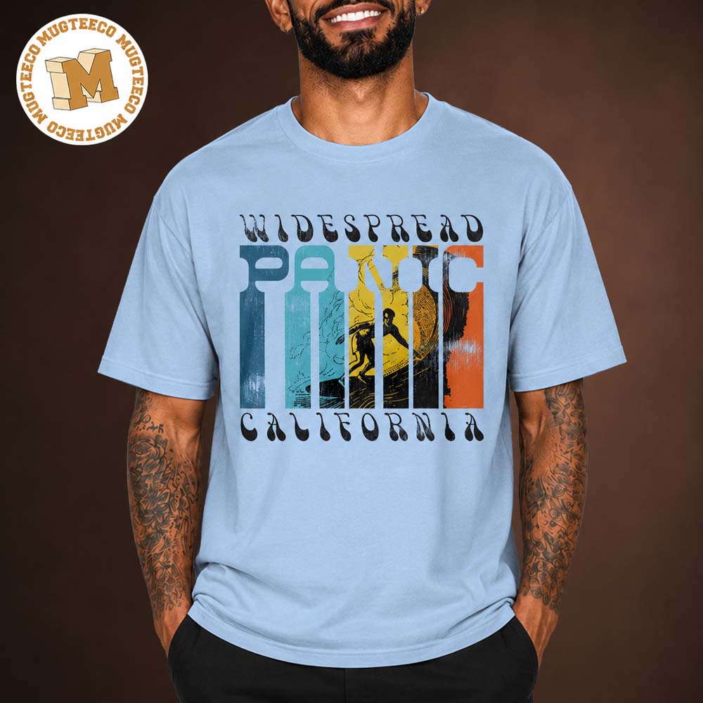 Widespread Panic Event Tee West Coast Summer 2026 California Surf Unisex T-Shirt