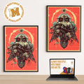Widespread Panic Sacramento CA Event Poster At Chanel 24 On July 21 2026 Home Decor Poster Canvas