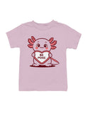 Cute Axolotl Valentine Art Youth's T-Shirt