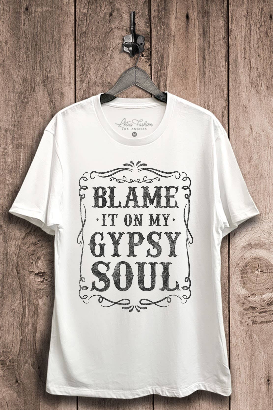 Blame It On My Gypsy Soul Graphic Top