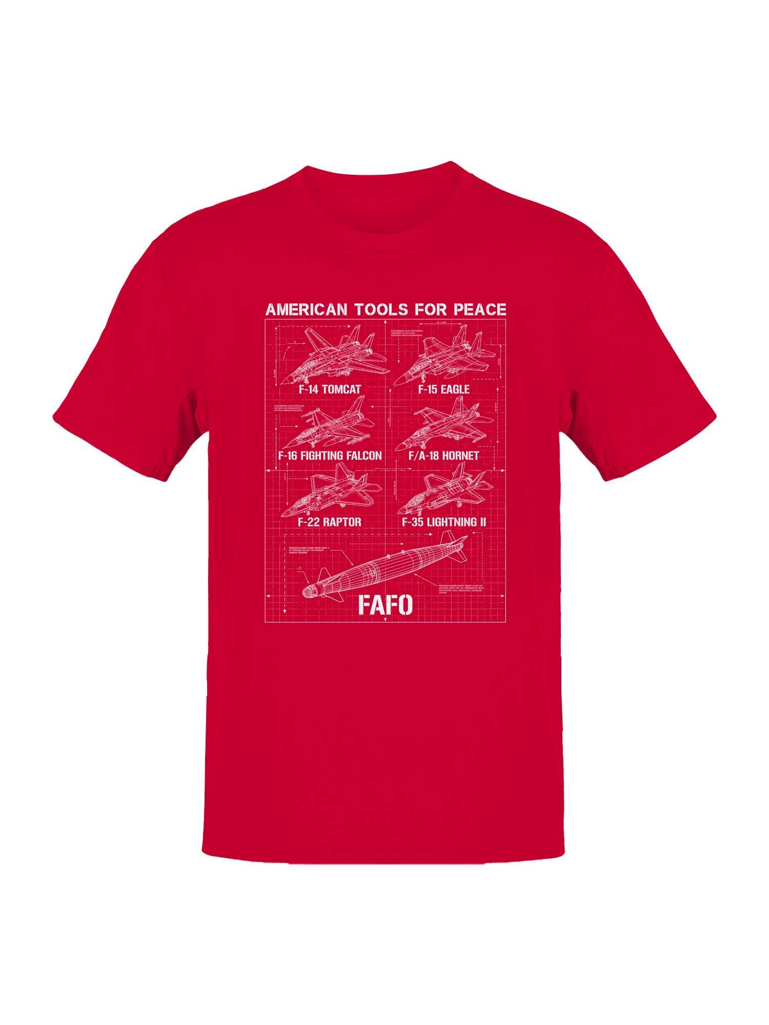 American Military Aircraft  Men's T-Shirt