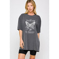 New Creation in Christ Vintage Graphic Oversized Tee