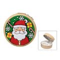 Santa Claus Christmas Theme Leather Jewelry Box