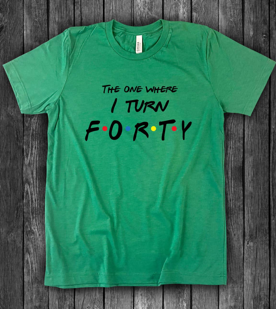 The One Where I Turn - Cute Forty Birthday Sassy Fun T-Shirt