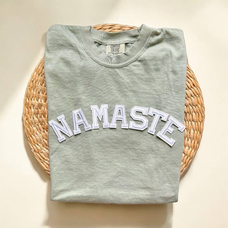 Comfort Colors Namaste Shirt, Yoga Shirt