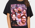 Vintage Post Malone Graphic Tee Posty Music Fan Shirt