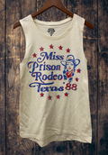 Miss Texas Prison Rodeo 1988 Vintage Muscle Top