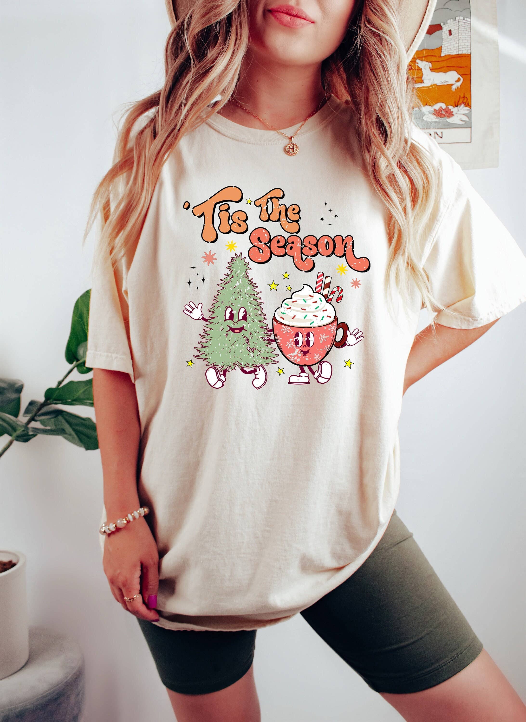 Tis the Season Christmas Tee - Cute Holiday Apparel Shirt