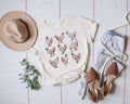 Vintage Western Cream Chicken Collage Graphic Tee