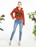 Butterfly Hoodie Top (KT-1525)