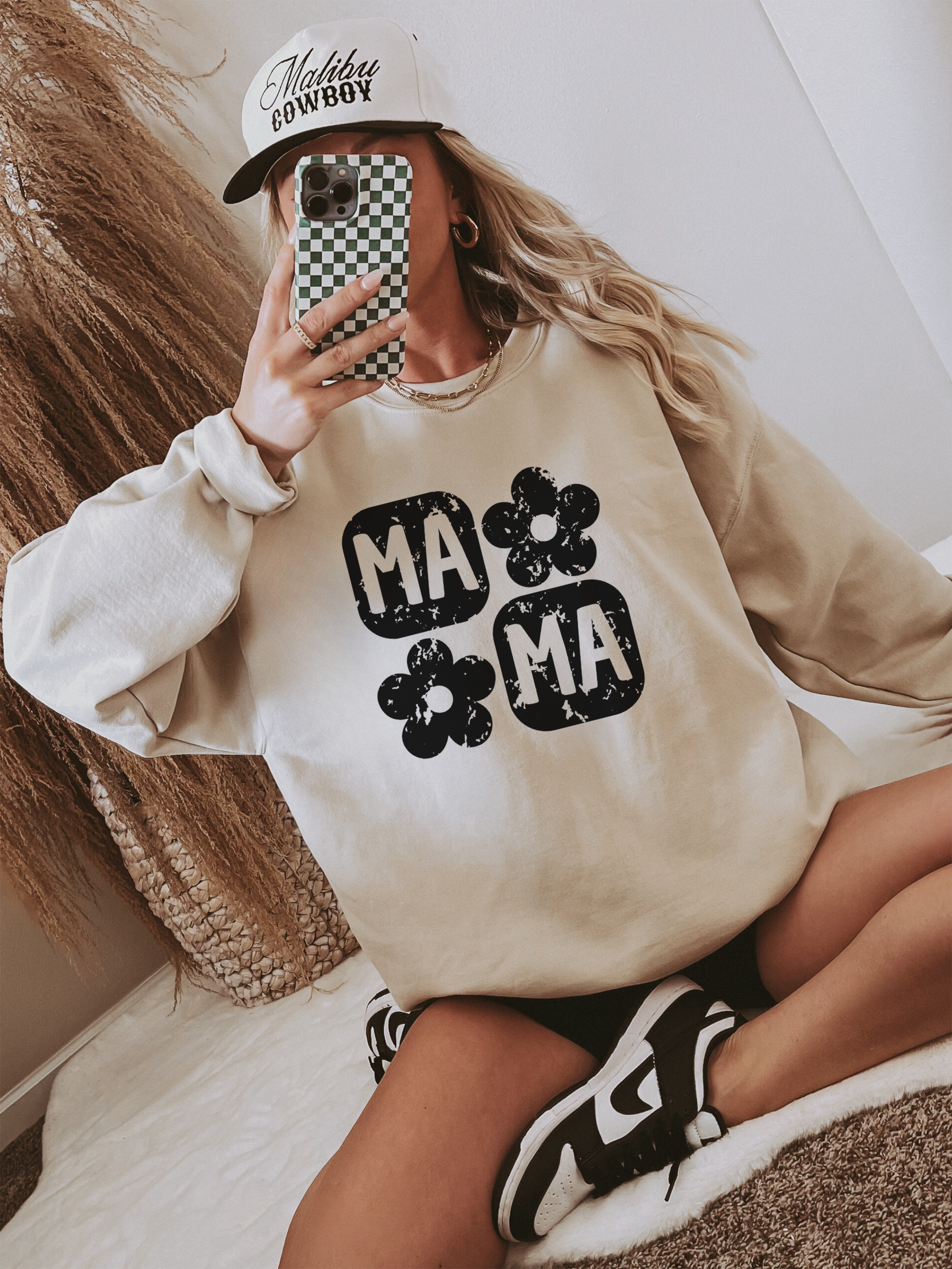 Mama Sweatshirt, Mama Graphic Apparel, Graphic Apparel