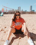 Osu Cowboys Filled Gault Orange Comfort Colors Tee