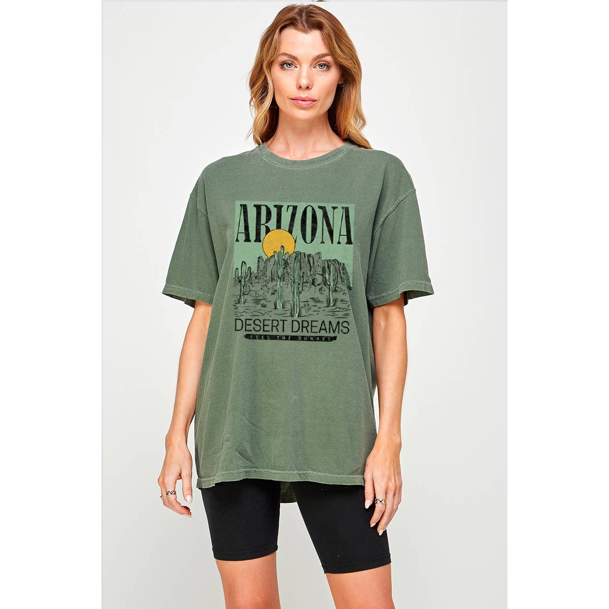 Arizona Vintage Graphic Oversized Tee