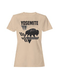 Yosemite Bison Wilderness Art Women's T-Shirt