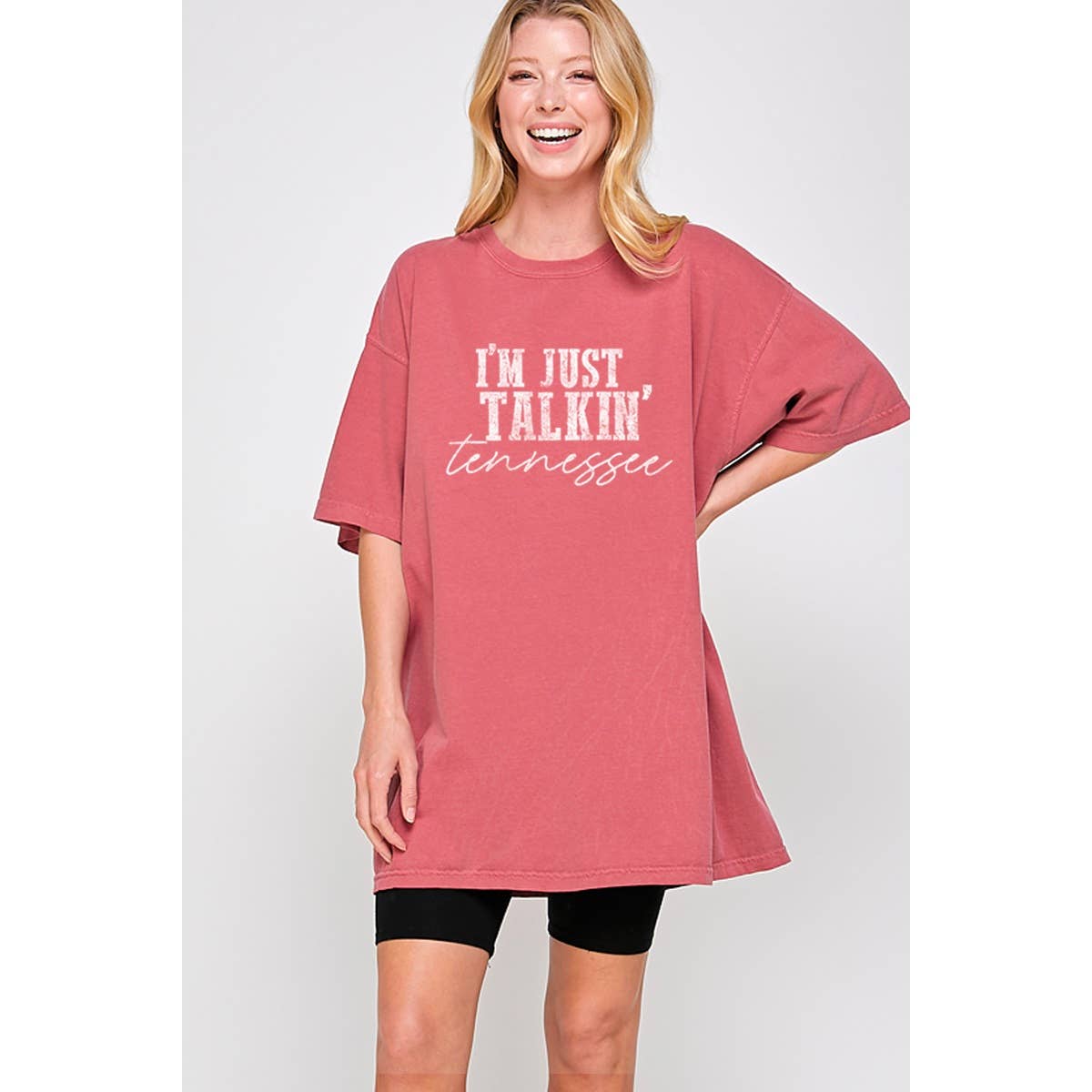 Tennessee  Vintage Graphic Oversized Tee