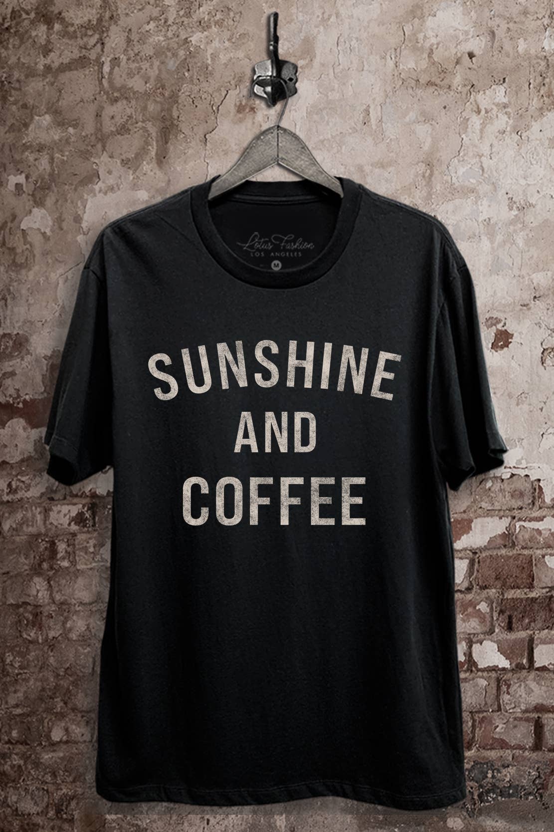 Sunshine and Coffee Graphic Top