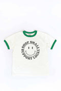 Shop Small Support Local Toddler Unisex Ringer Top