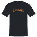 Santa Fe Tiger Print Lettering Men's T-Shirt