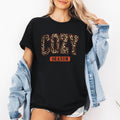 Cozy Season, Leopard Print, Halloween, Autumn, Fall, Tshirt