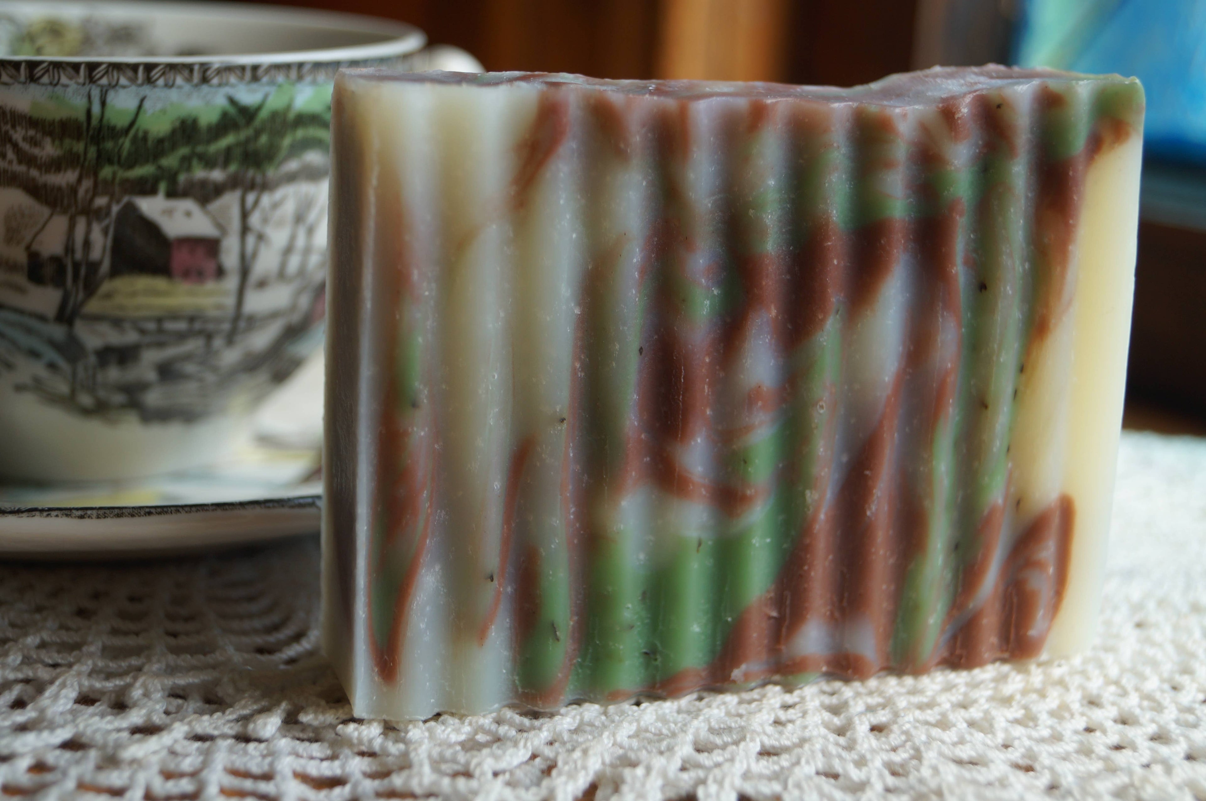 White Tea & Ginger Soap  4oz. / Cold Process / Moisturizing
