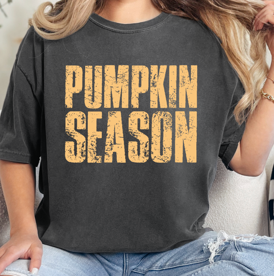 Pumpkin Season Comfort Color Tee