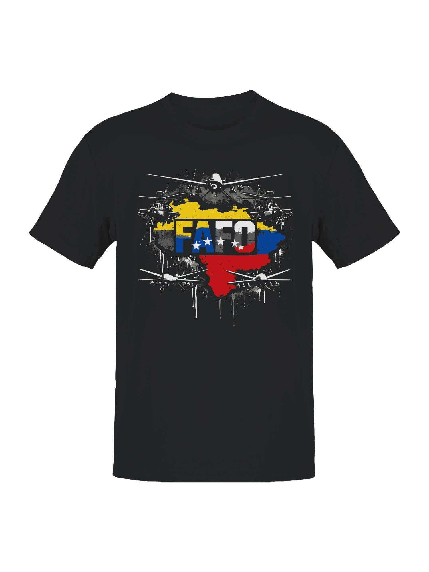 Fafo Venezuela Map Men's T-Shirt