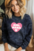 Girl Mama Puff Mineral Graphic Brushed Sweatshirts