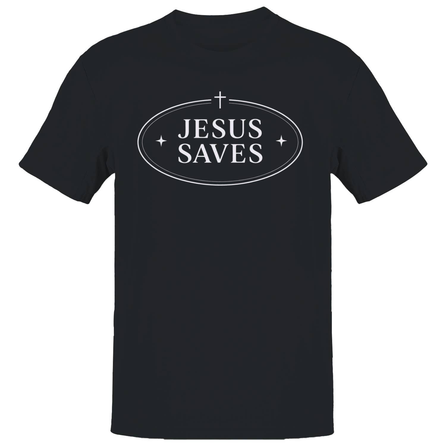 Jesus Saves Christian Men's T-Shirt
