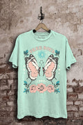 Free Soul Butterfly Graphic Top