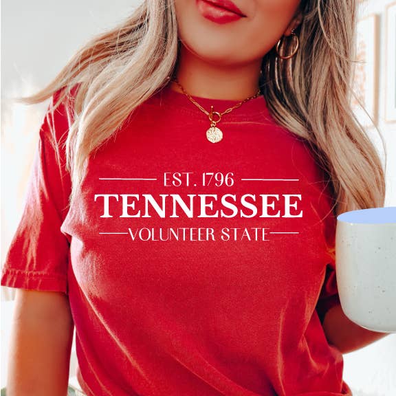 Tennessee Volunteer State Premium T-Shirt, Red