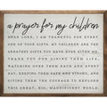 A Prayer For My Children Whitewash