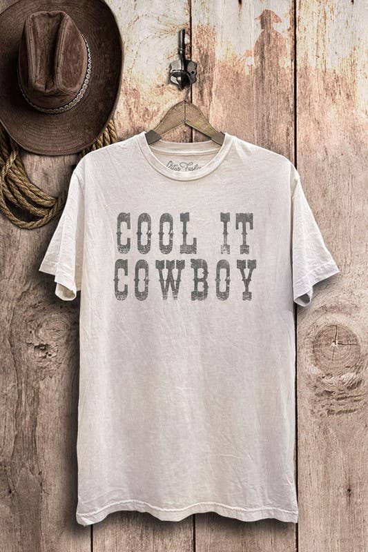 Cool It Cowboy Graphic Top