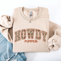 Howdy Pumpkin, Varsity, Collegiate, Fall, Autumn Sweatshirt