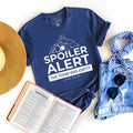 Spoiler Alert the Tomb Was Empty Biblical Graphic Tee Shirt