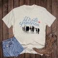 Patriotic Western Made in America Graphic Tee